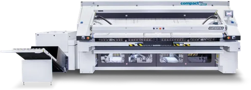 Girbau Compact Pro ironer with feeder